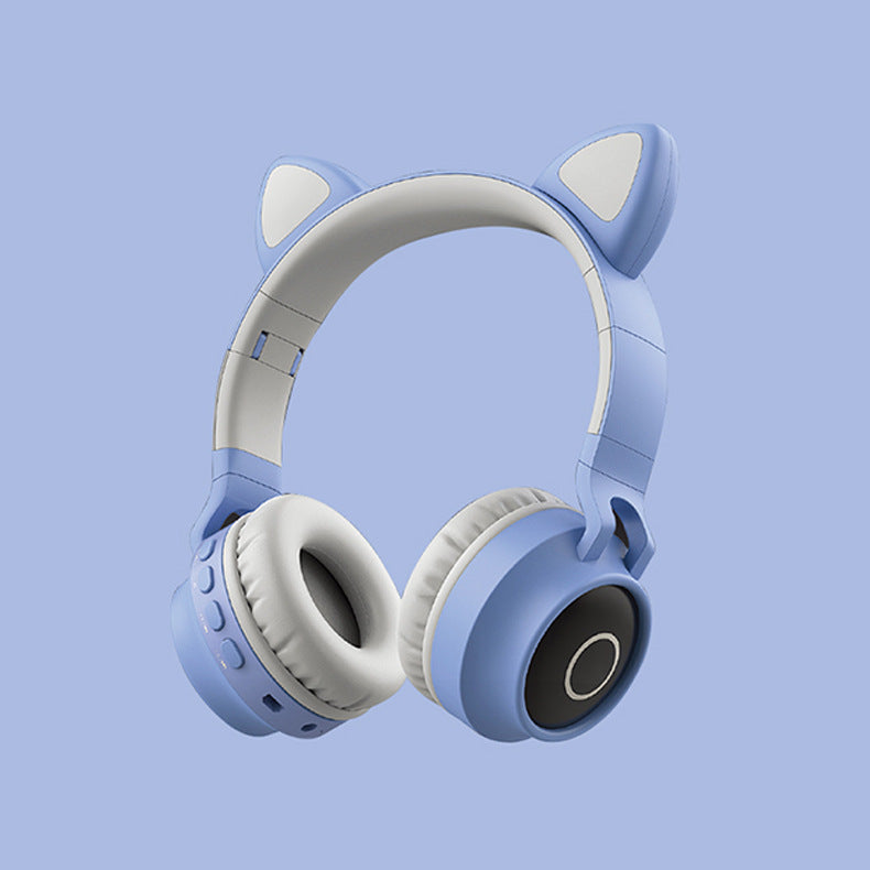 LED Light Cat Ear Headphones