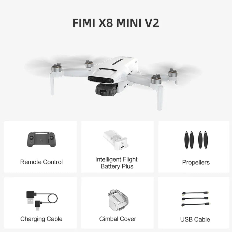 3-axis Gimbal camera drone