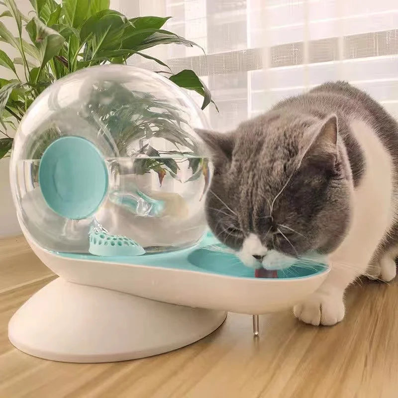 2.8L Cat Water Fountain Snails