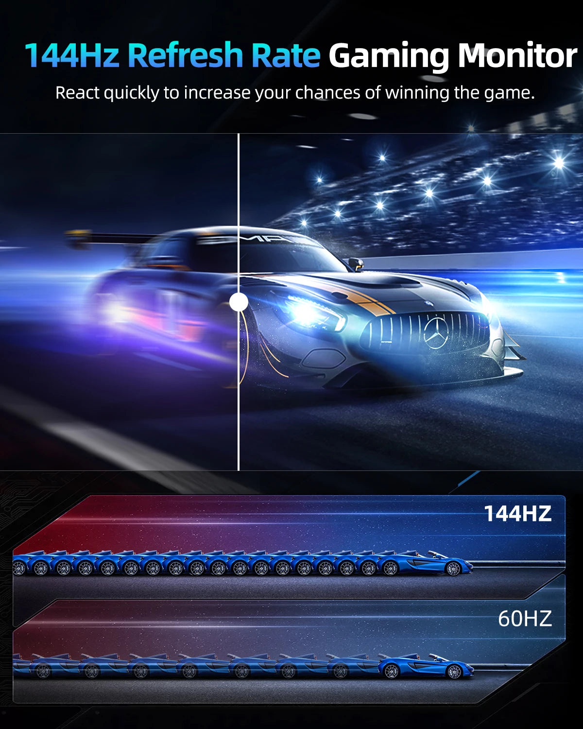 2K 144Hz Portable Monitor