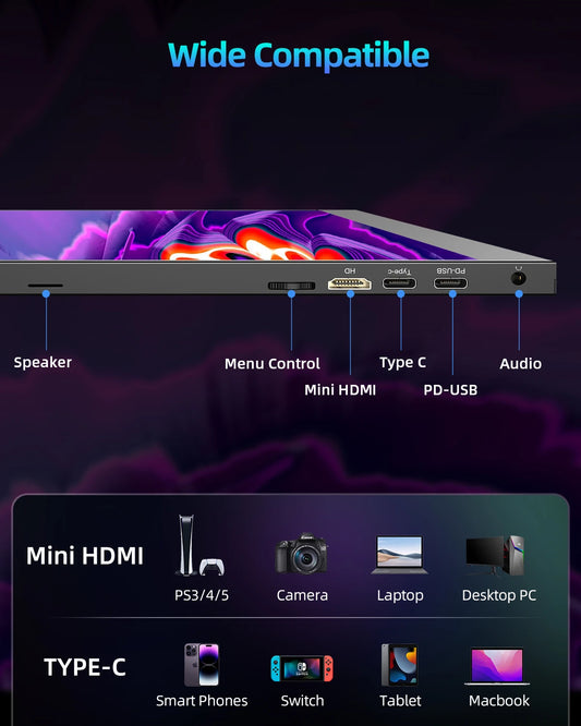 2K 144Hz Portable Monitor