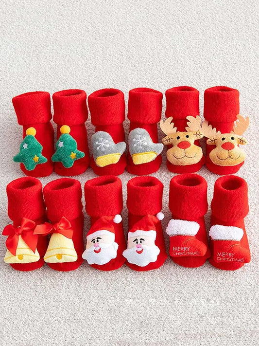 Kids Christmas Socks