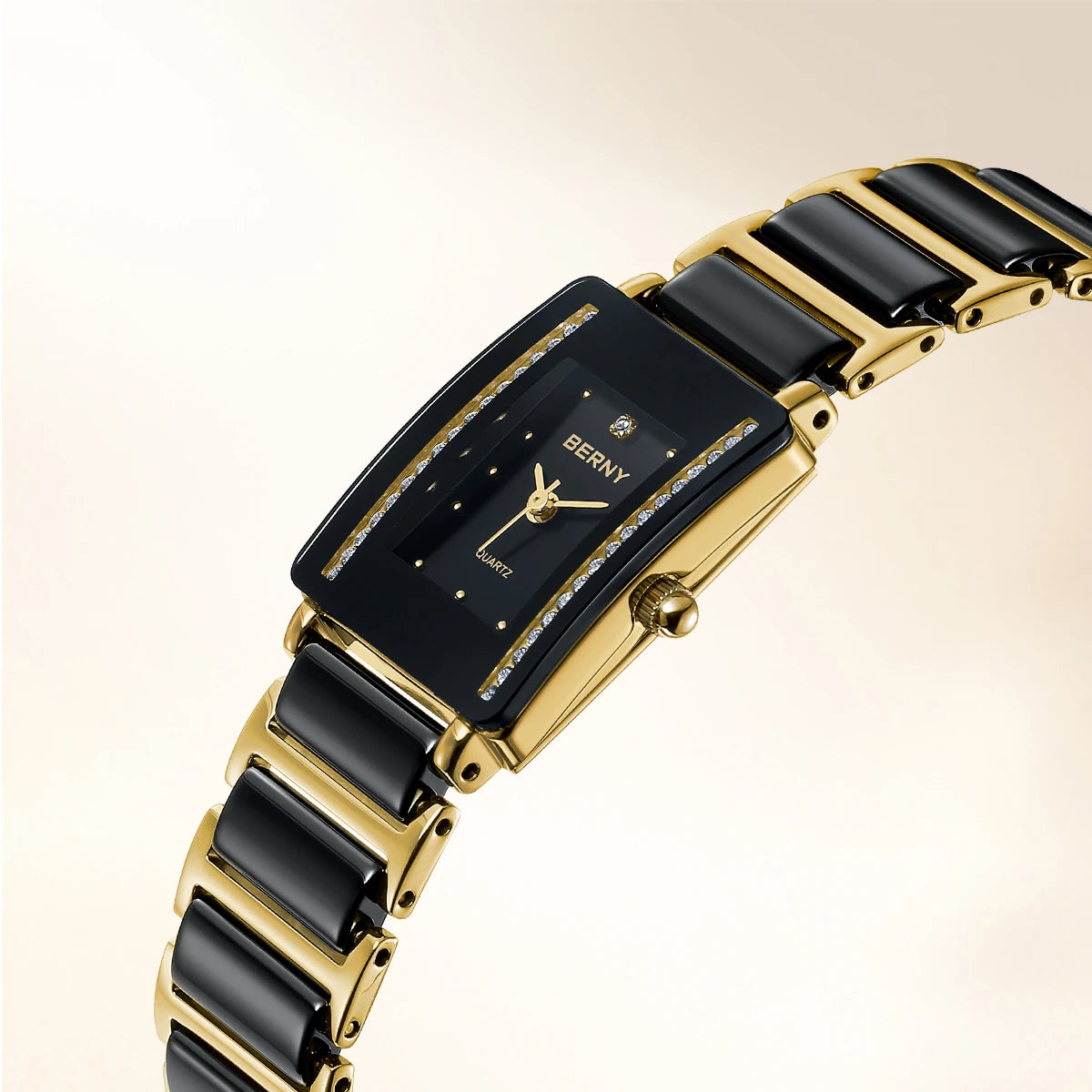 Ceramic Women Quartz Wristwatch