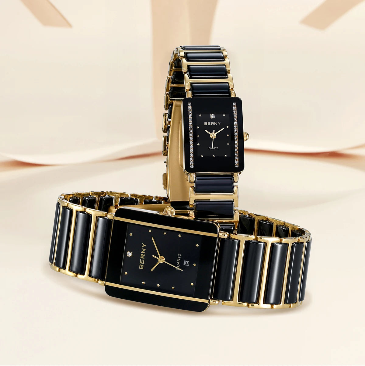 Ceramic Women Quartz Wristwatch