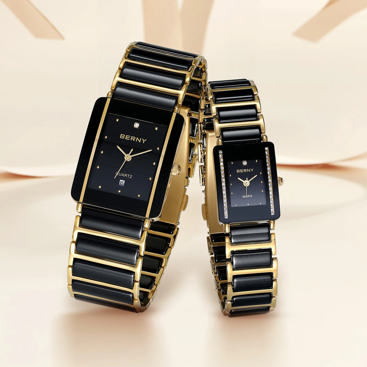 Ceramic Women Quartz Wristwatch