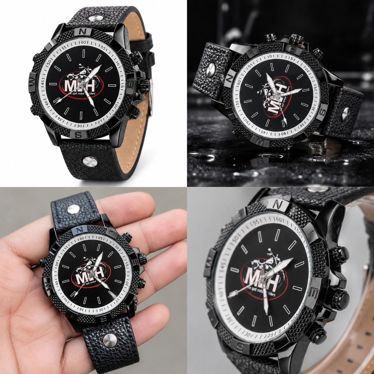 Minimalist MLH Motorcycle Watch