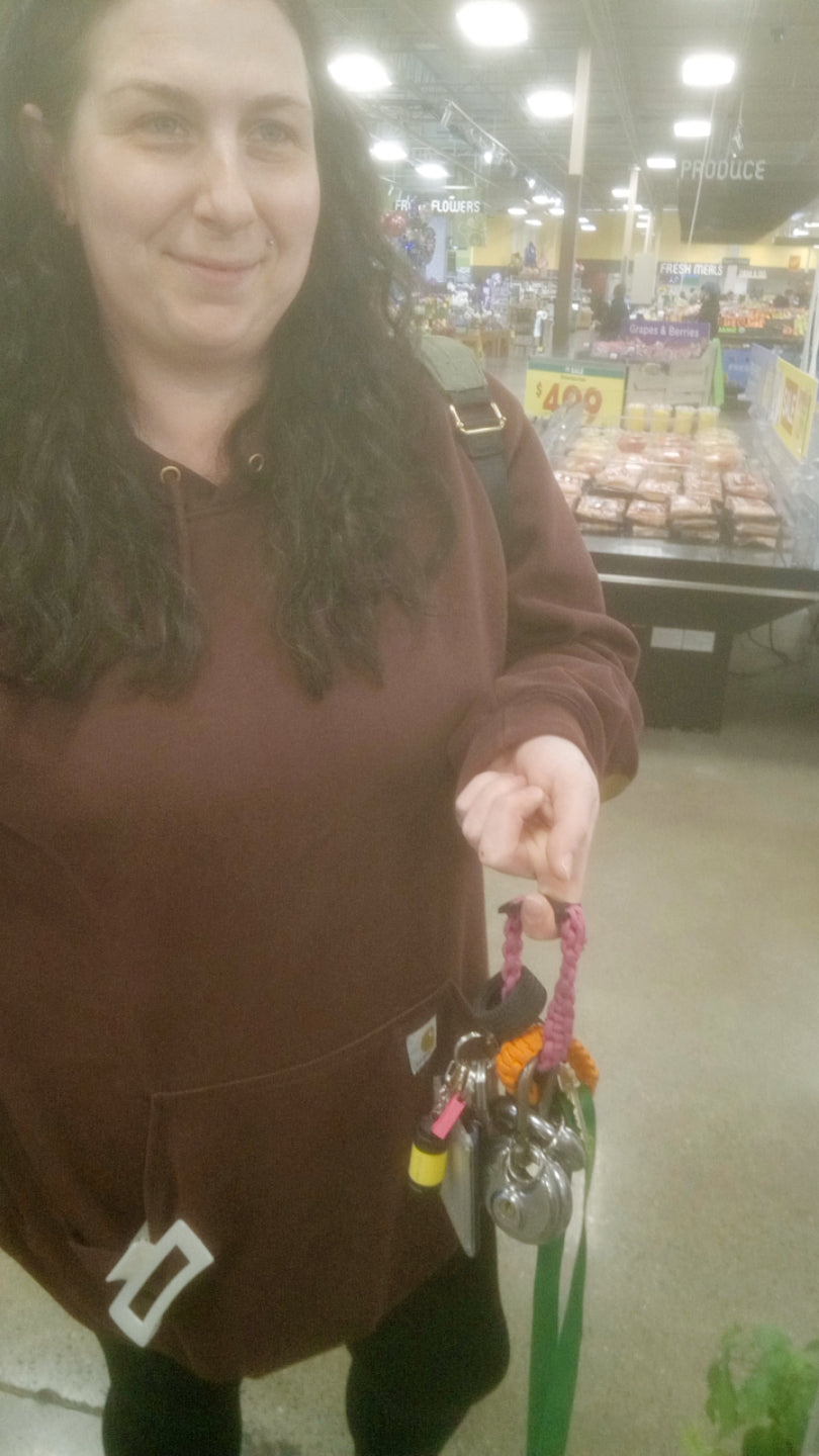 USB Rechargeable Mini Keychain Lamp