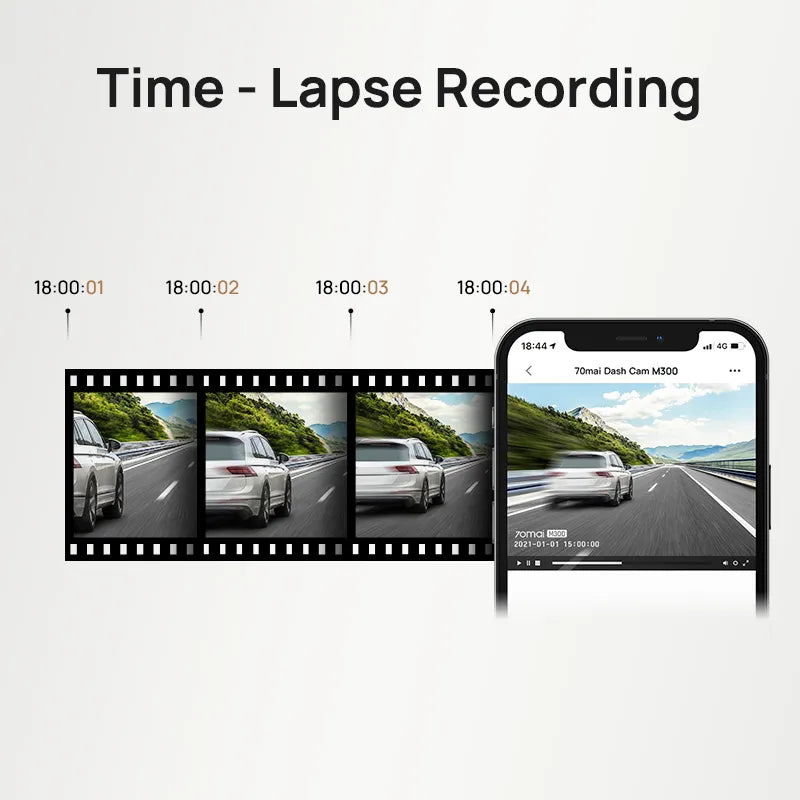 M300 Car DVR 140° Dash Cam