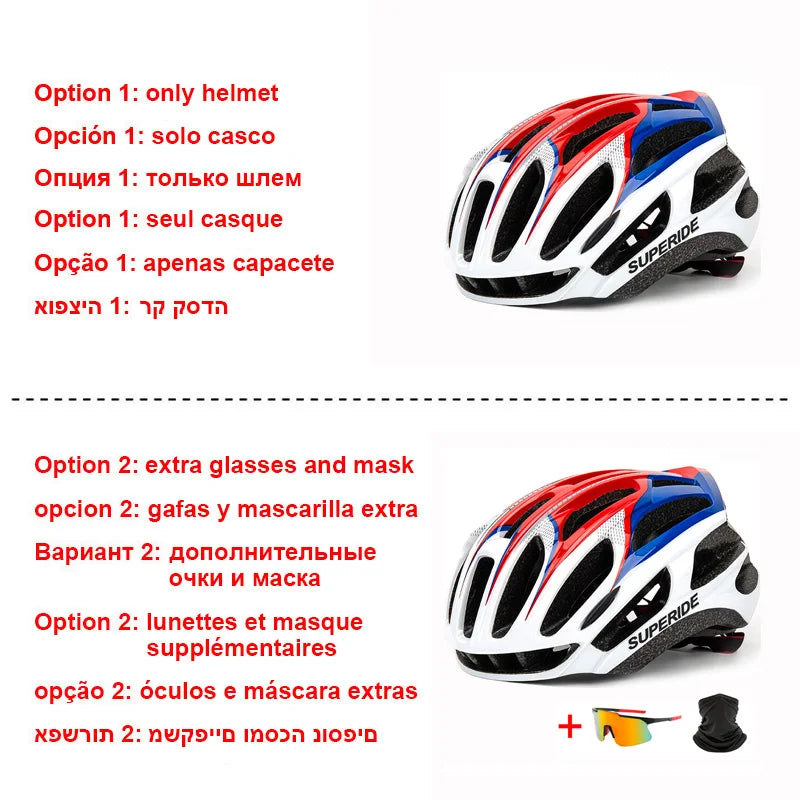 Men Women Ultralight MTB Bicycle Helmet