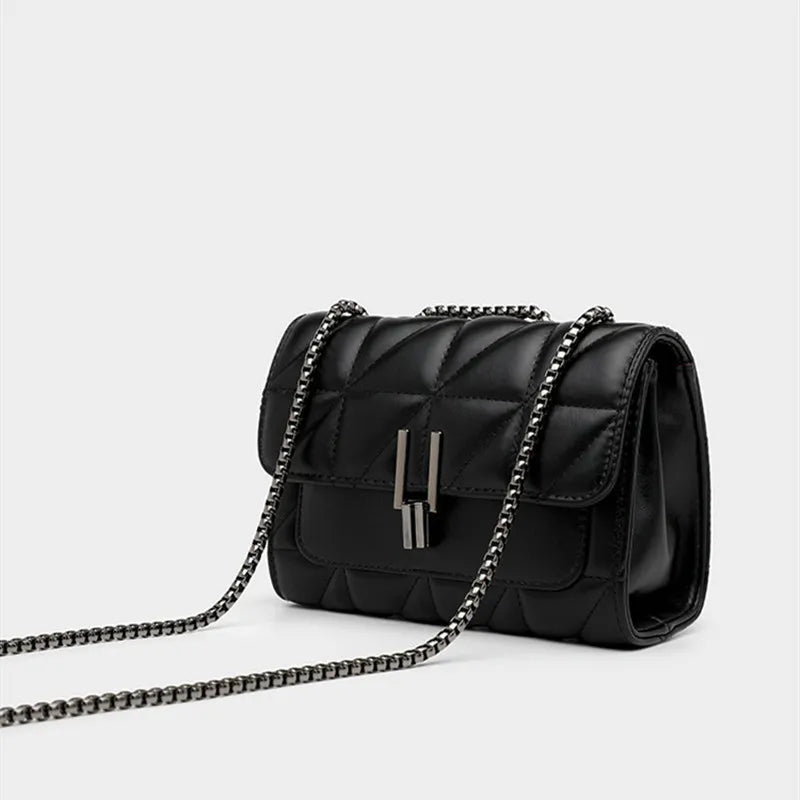 Women Leather Chain Crossbody Bags