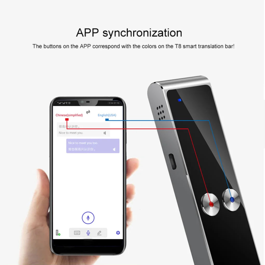 Portable Mini Wireless Smart Translator