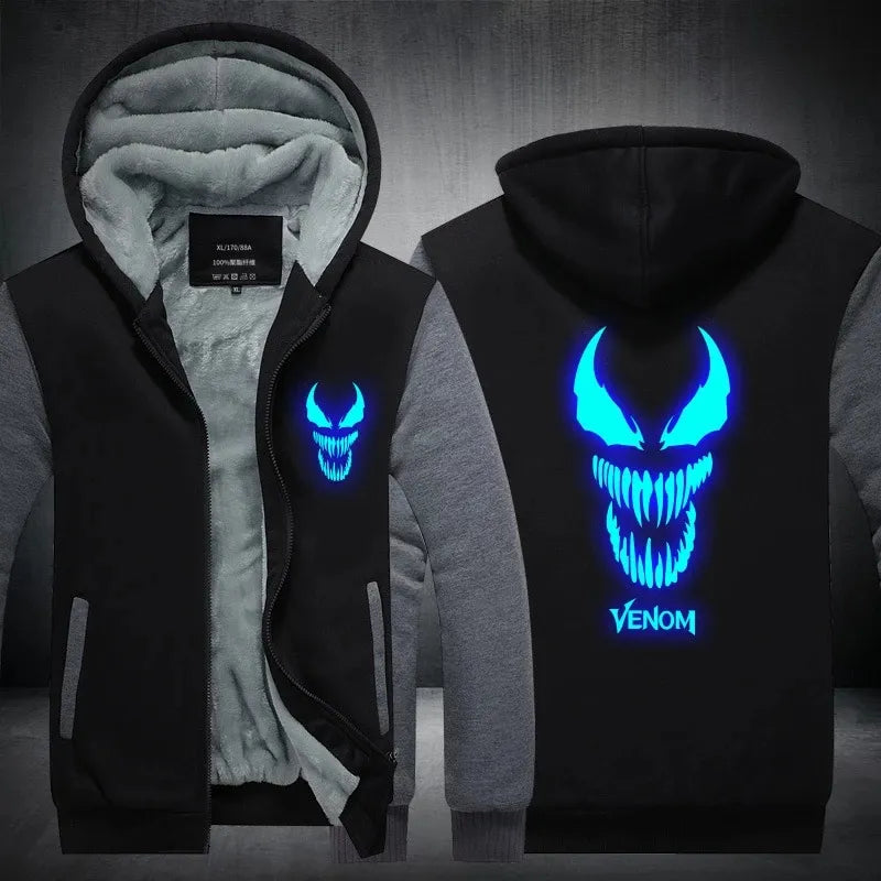 Luminous Sweatshirt Jacket