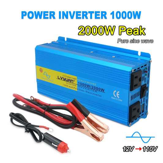 1000W/2000W Pure Sine Wave Inverter