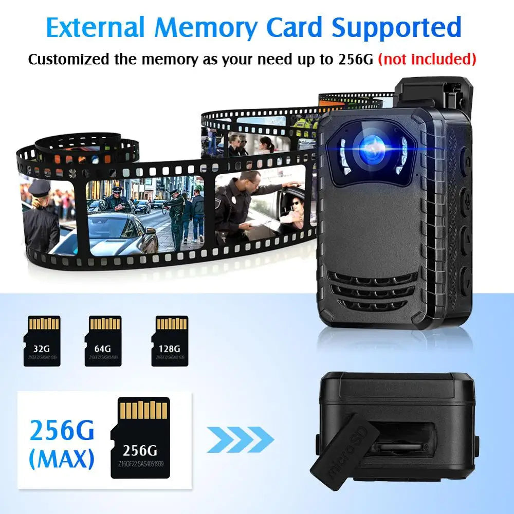 N9 1296P Body Wearable Camera