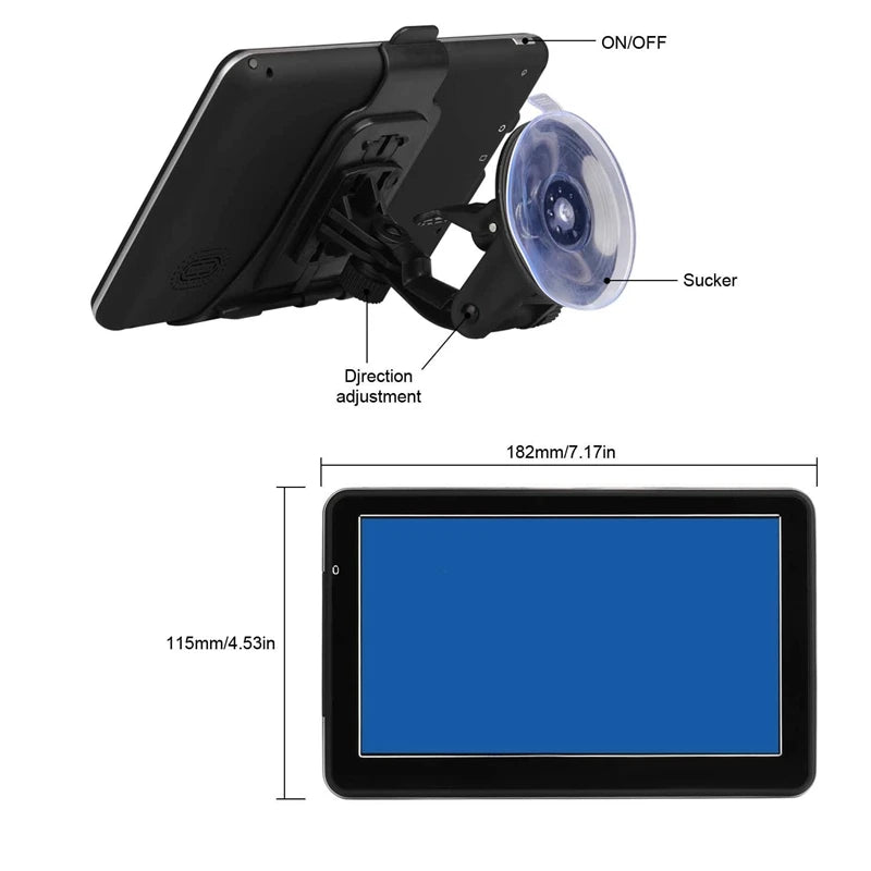 7 Inch Android Car Gps Navigation