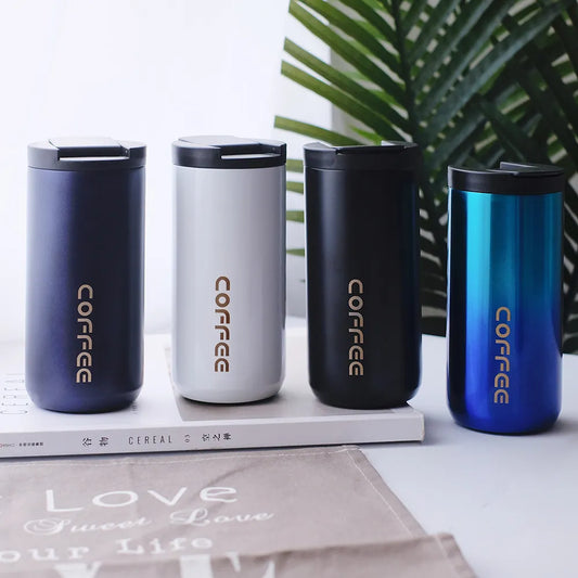 350ml/500ml Double Stainless steel Coffee Mug