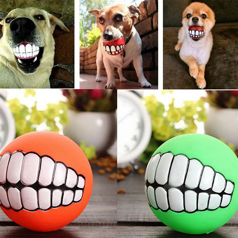Pet Ball Teeth Funny Trick Toy