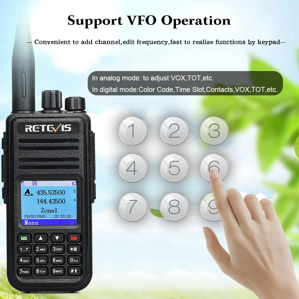 RT3S DMR Digital Walkie Talkie