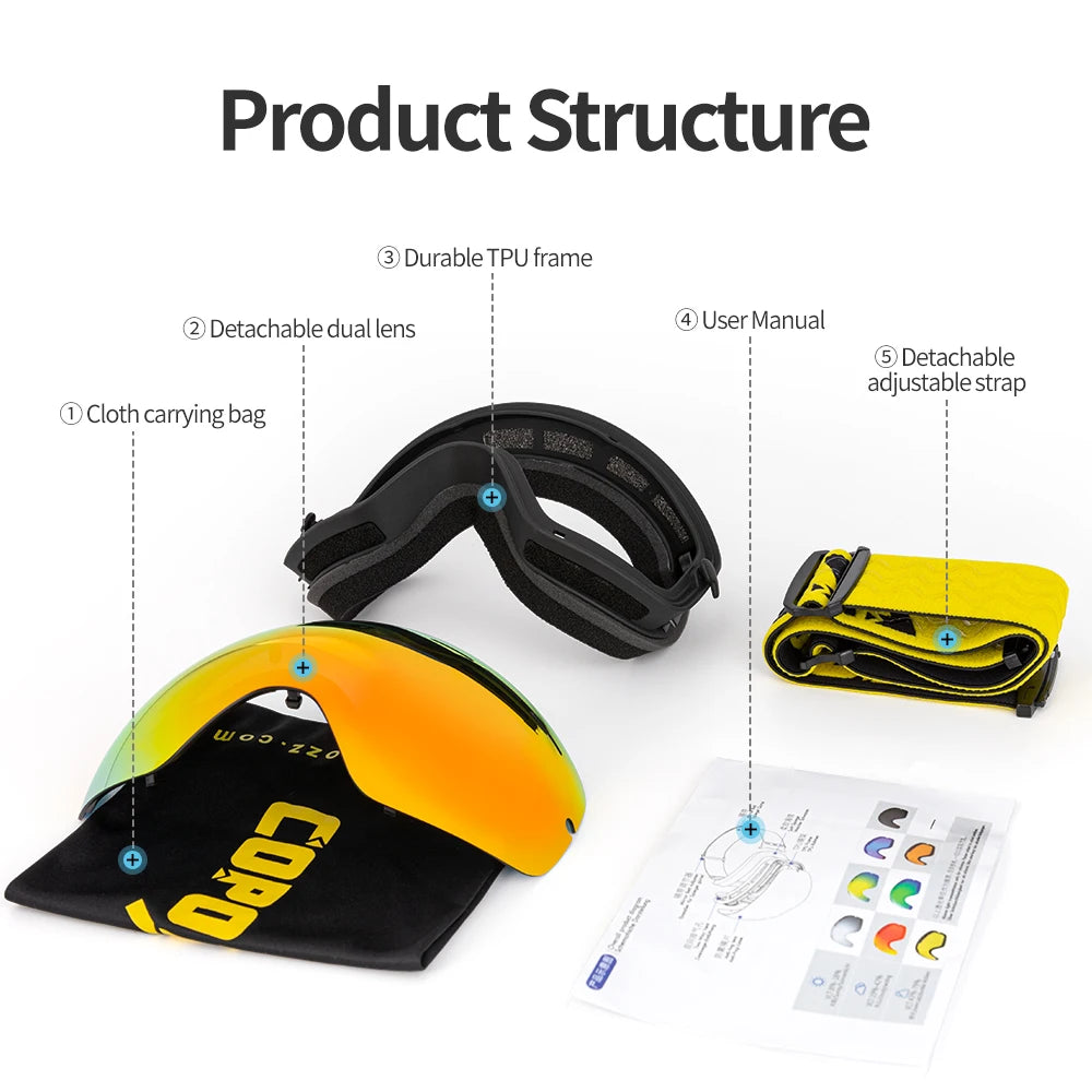 Professional Ski Goggles