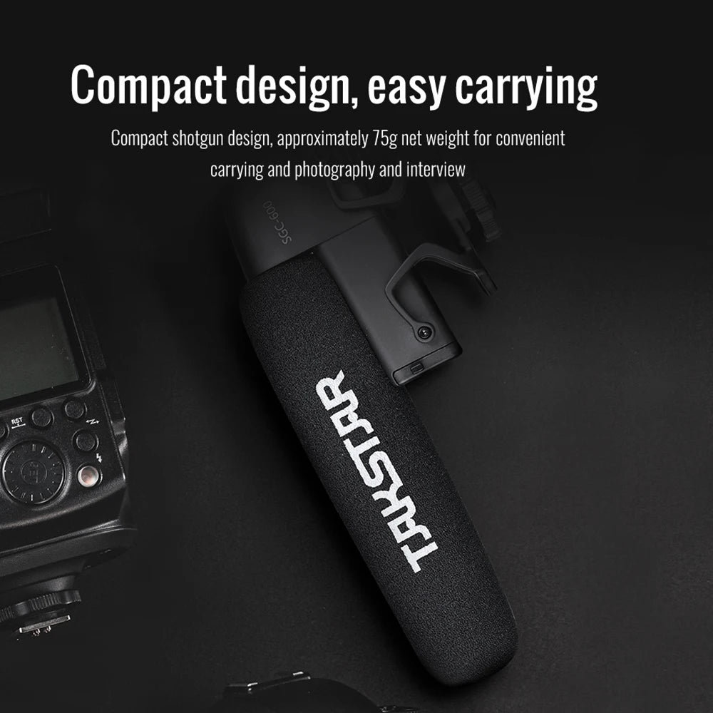 Condenser Shotgun Interview Microphone