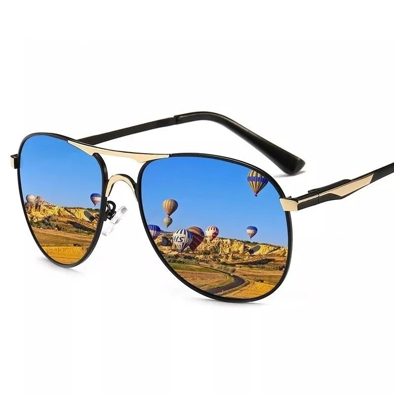 Luxury Pilot Polarized Sunglasses