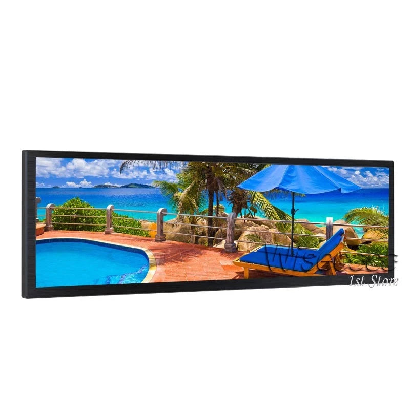 12.6 Inch Long Strip Display Touch Monitor