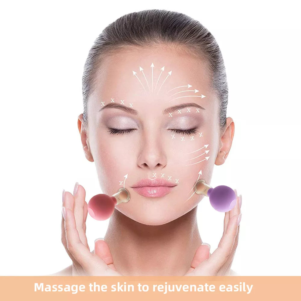 Vacuum Cupping Glass Jar Cellulite Massager