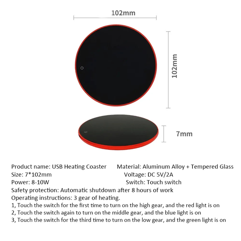 Mini Portable USB Cup Warmer