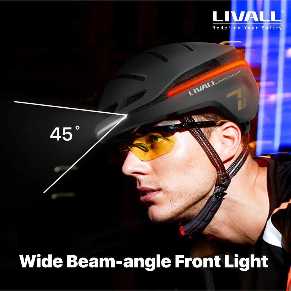 Smart MTB Bike Light Helmet