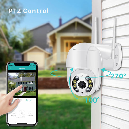 5MP PTZ IP Wifi Outdoor Camera
