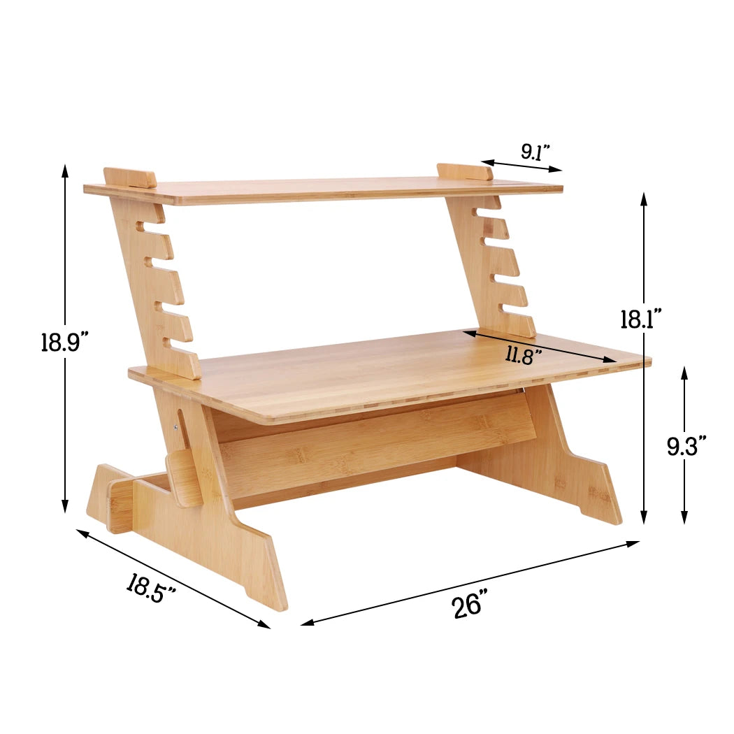 Standing Computer Desk Monitor Stand