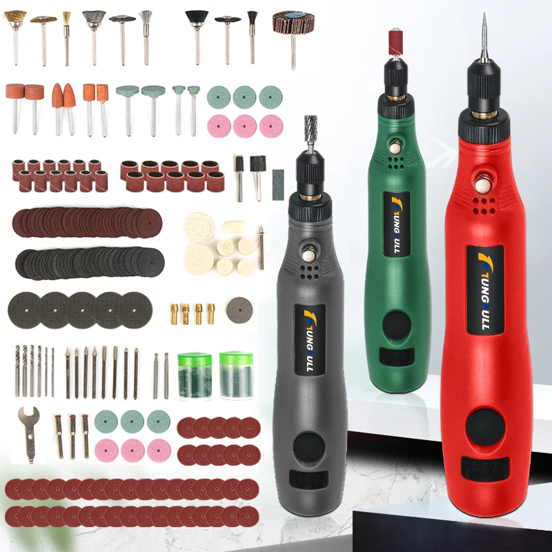 USB Cordless Drill Mini Wireless Engraving Polishing Pen