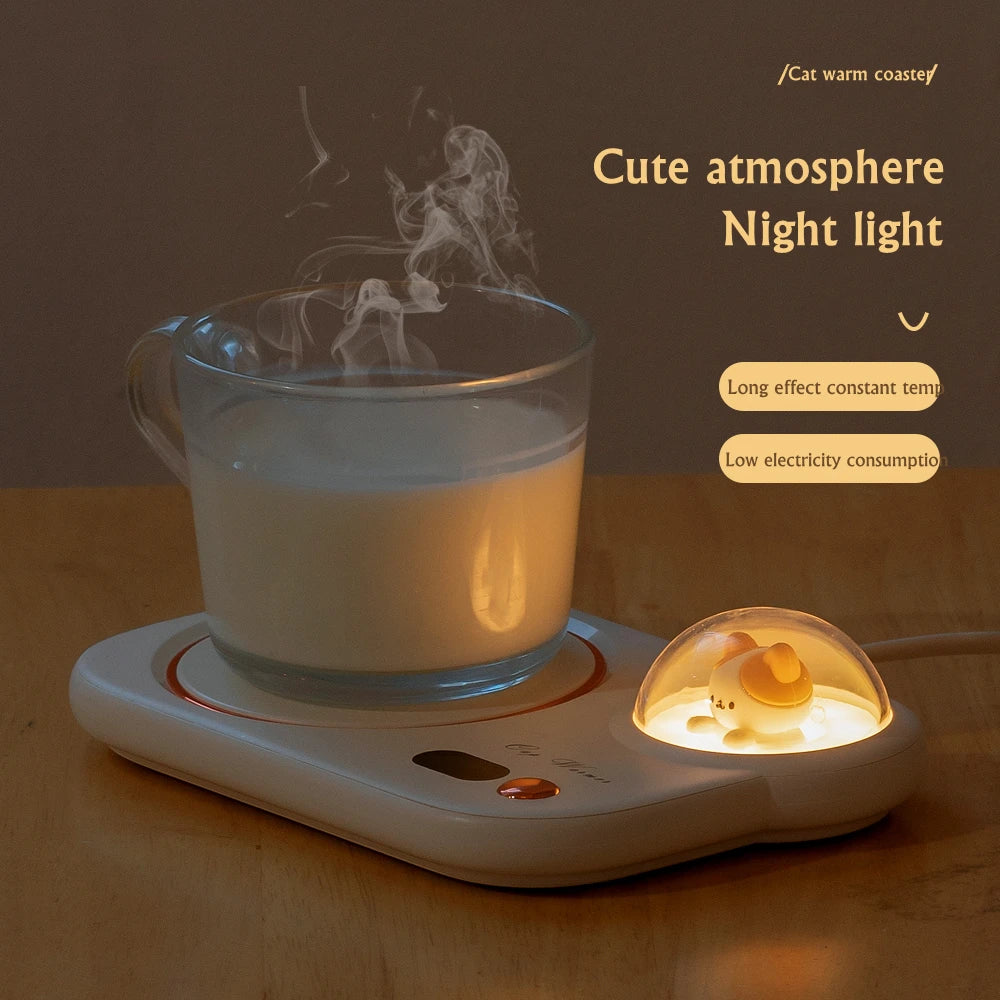 Heat Beverage Mug Cup Warmer