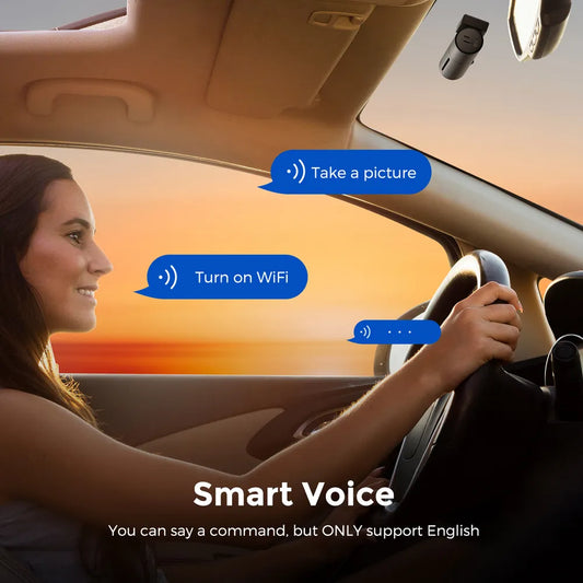 M300S 4K + 1080P Dual Dash Camera