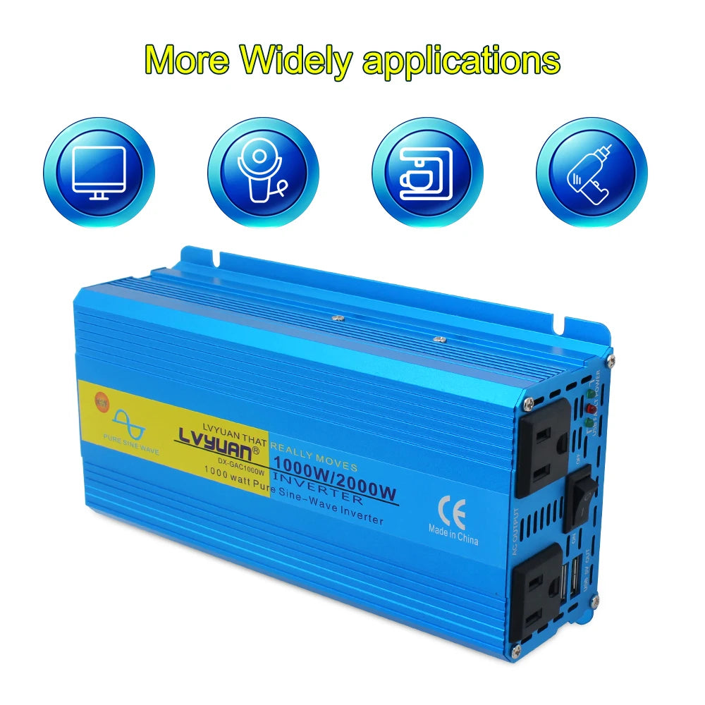 1000W/2000W Pure Sine Wave Inverter