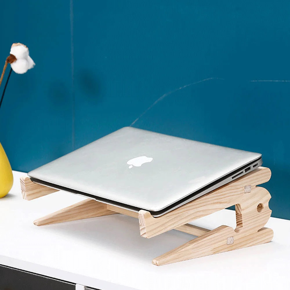 Universal Wood Laptop Stand