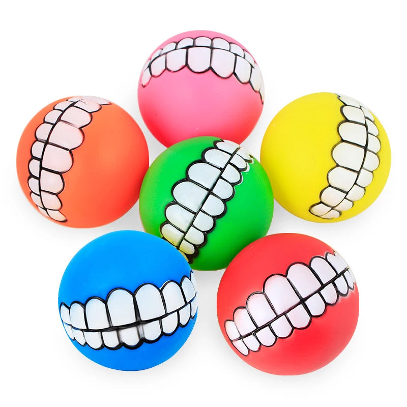 Pet Ball Teeth Funny Trick Toy