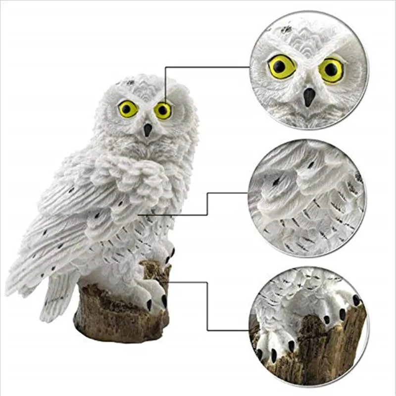 Garden Owl Solar Lamp