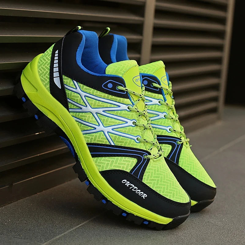 Men Outdoor Hiking Sneakers Shoes