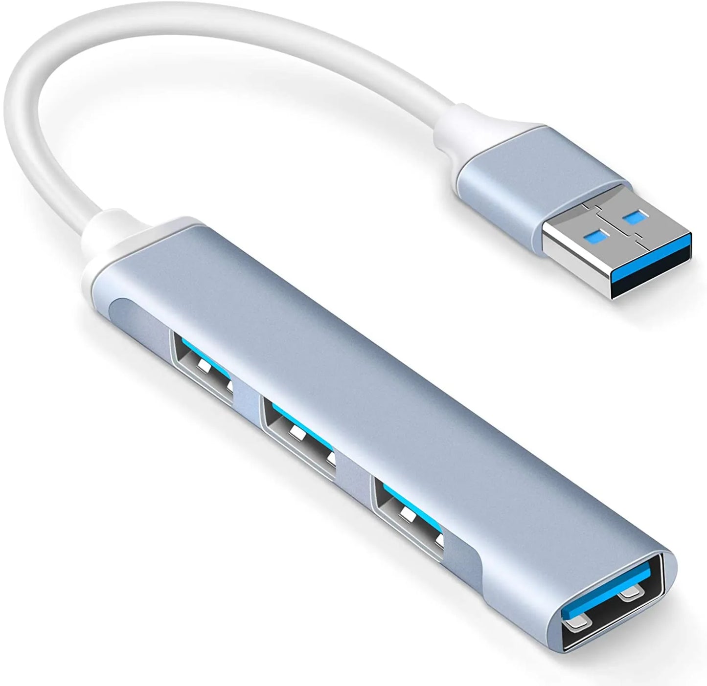 Compact 4-Port USB Hub