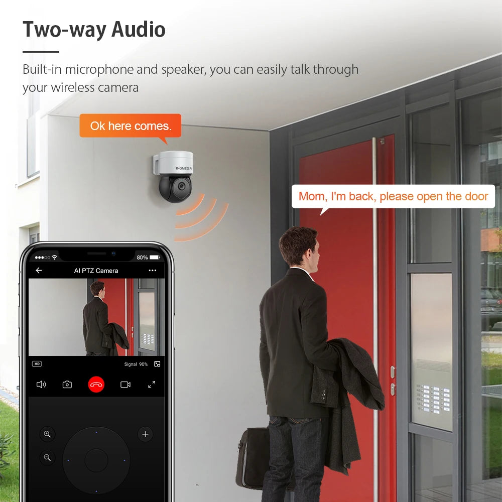 5MP Tuya Outdoor PTZ Camera