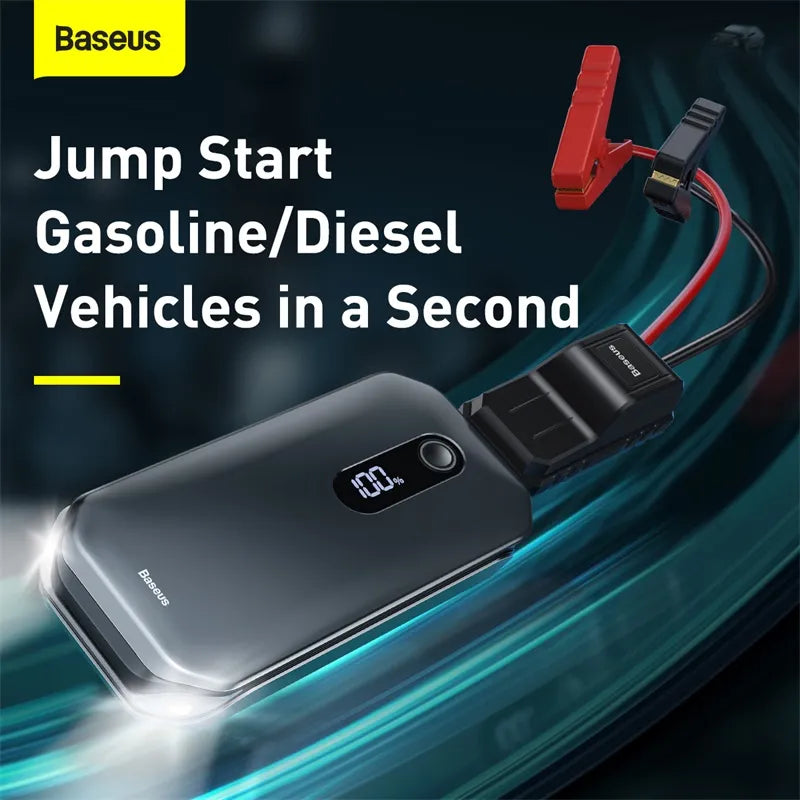 12000mAh Car Jump Starter Power Bank