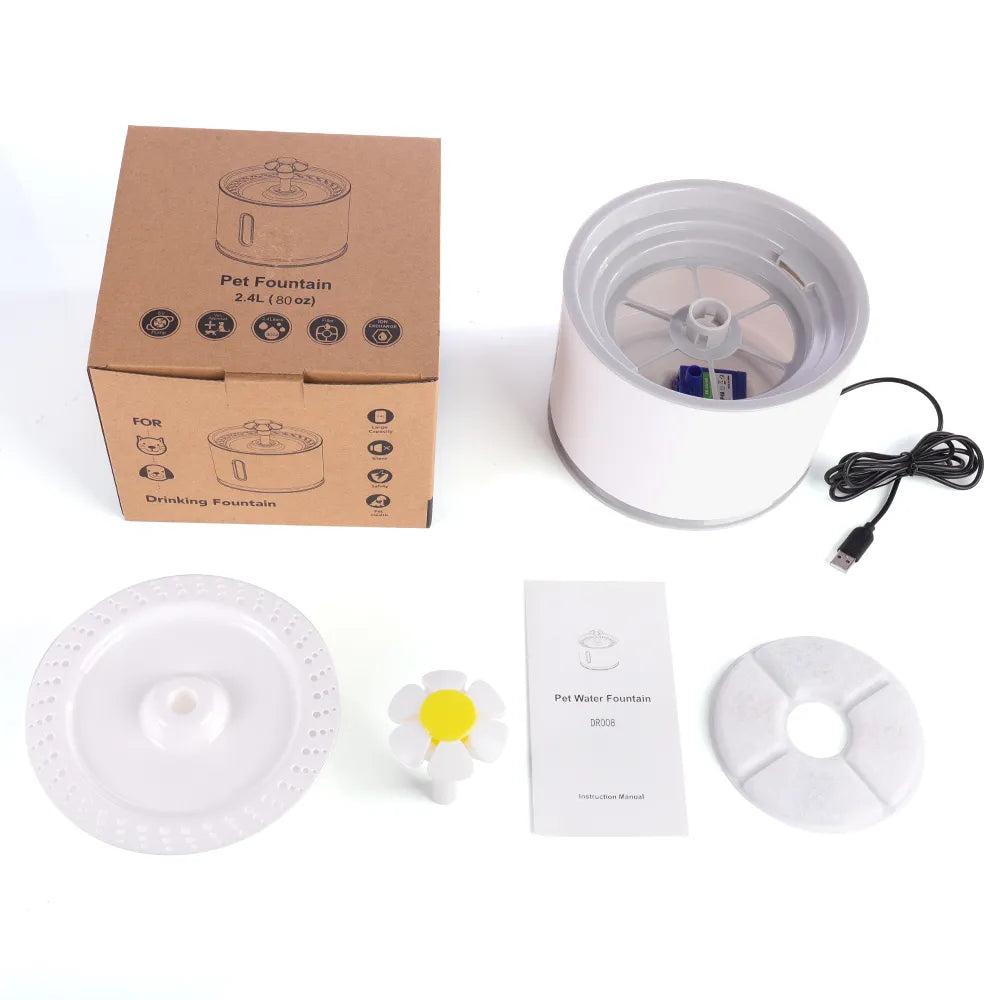 Automatic Cat Water Fountain