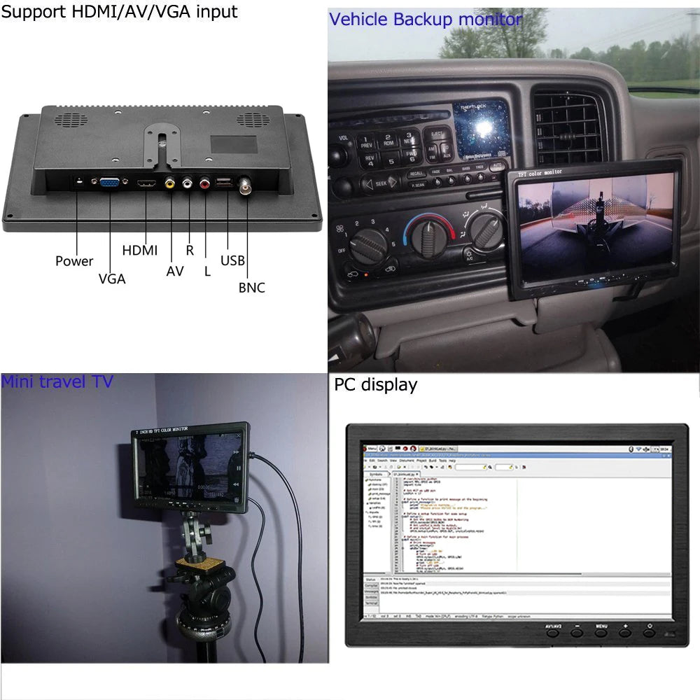 10.1" LCD HD PC Monitor