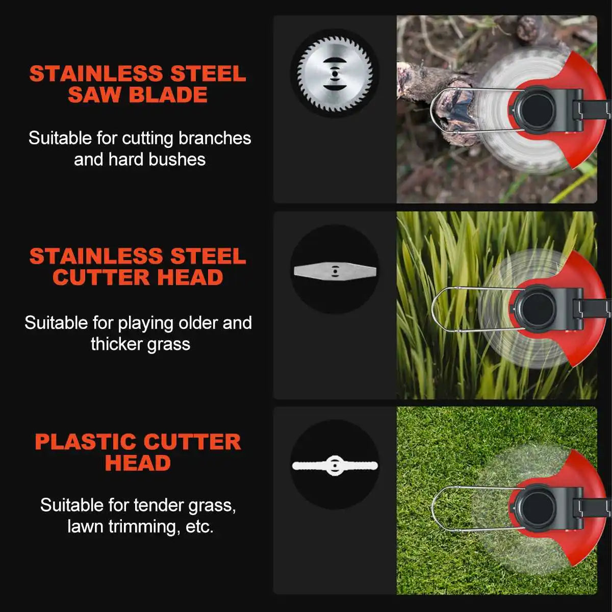 Adjustable Length Cordless Grass Trimmer