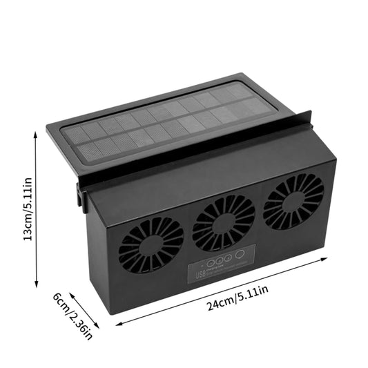 Solar Car Exhaust Fan