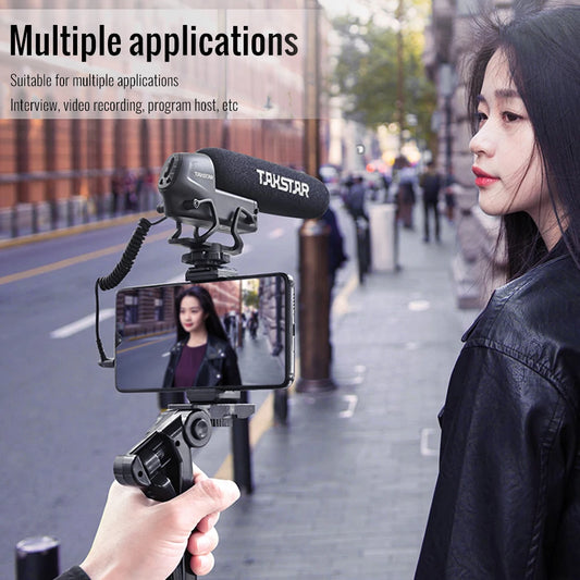 Condenser Shotgun Interview Microphone