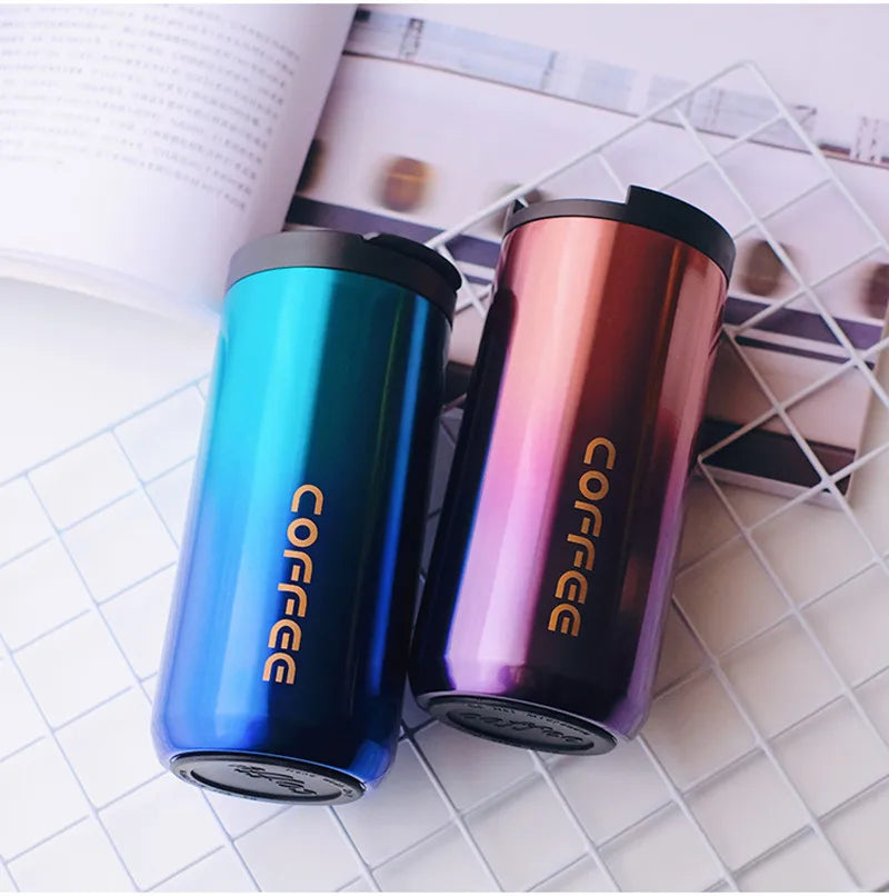 350ml/500ml Double Stainless steel Coffee Mug