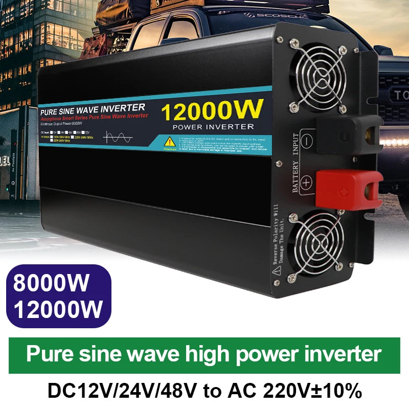 12V Pure Sine Wave Solar Power Inverter