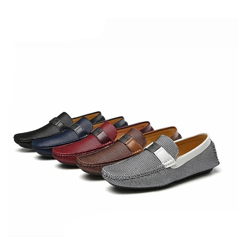 Leather Comfy Men Loafers Shoes